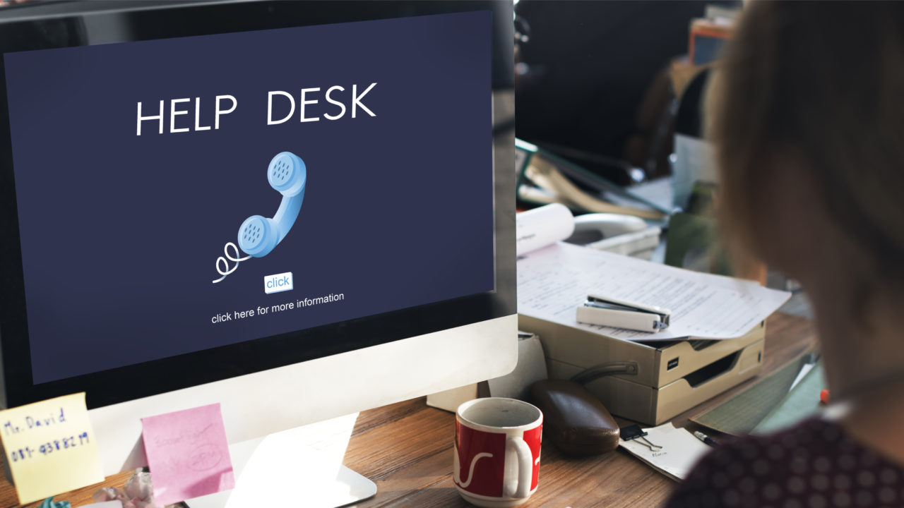 it help desk services are the first people reach in an organization whenever there is an internet or software issue