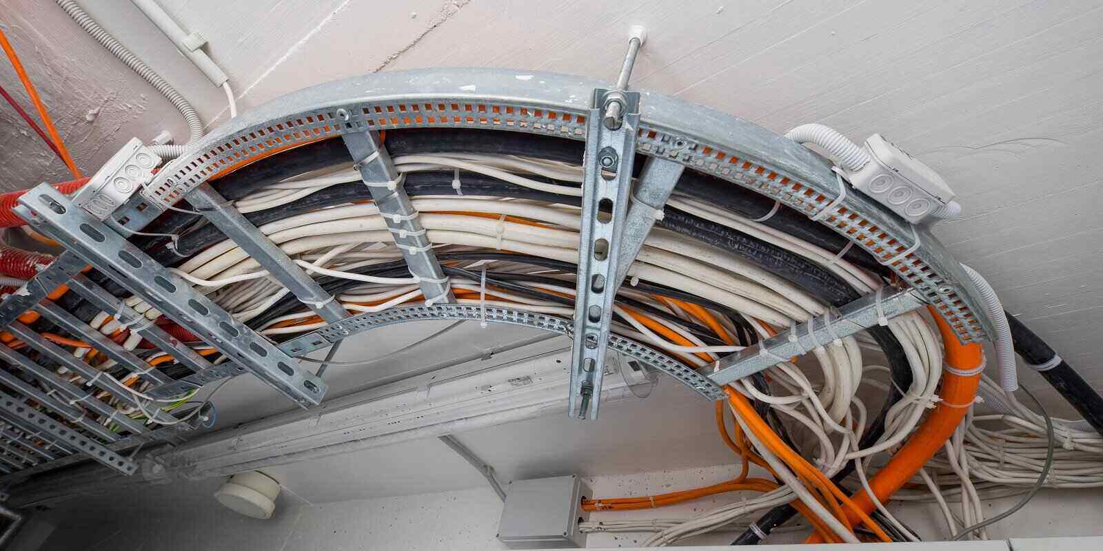 How To Run Cables Through The Office Ceiling - SeaGlass Technology